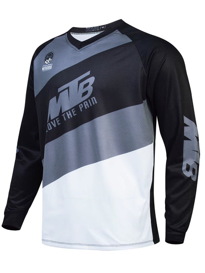 Mtb Downhill Jersey Mountain Bike T-Shirt Motorcycle Offroad DH Polera Mtb Jersey Motocross Shirt Sweatshirt Sportwear Clothing